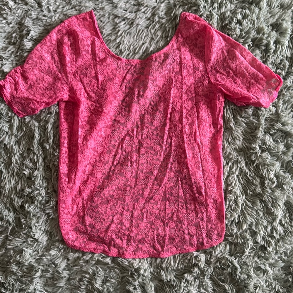 Victoria’s Secret Lace Backless Top
